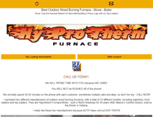 Tablet Screenshot of outdoorwoodfurnaceboiler.com
